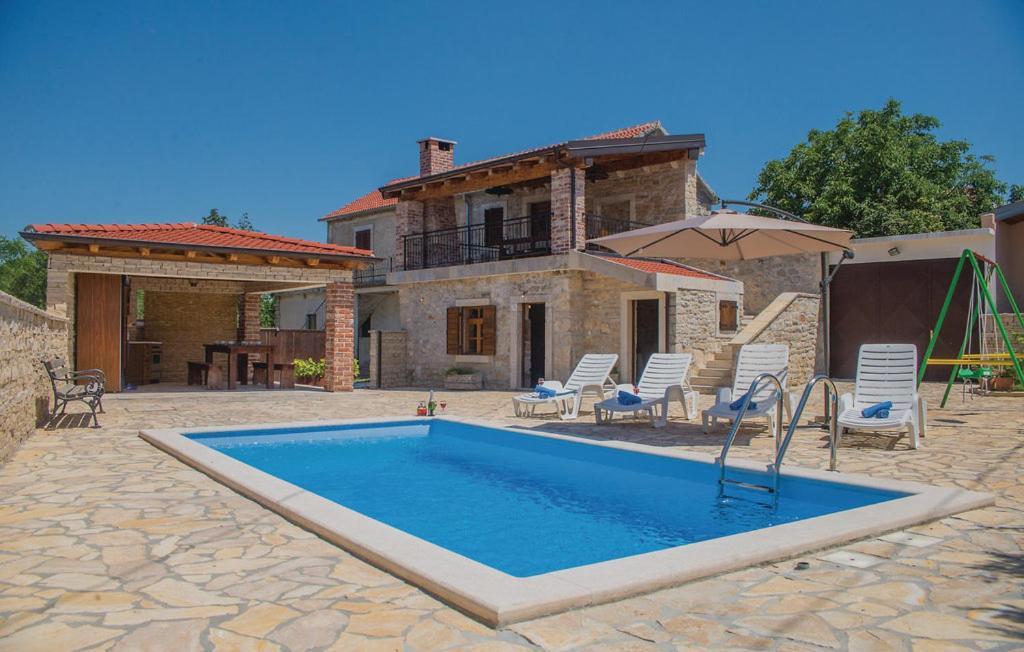 Luxury Villa Maria With Pool Galovac  Eksteriør billede